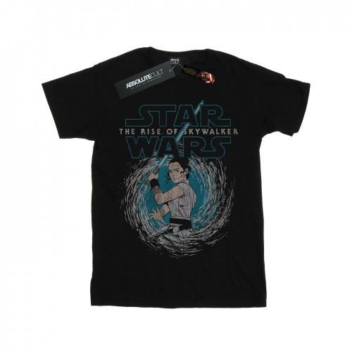 Star Wars meisjes de opkomst van Skywalker Rey Whirl katoenen T-shirt