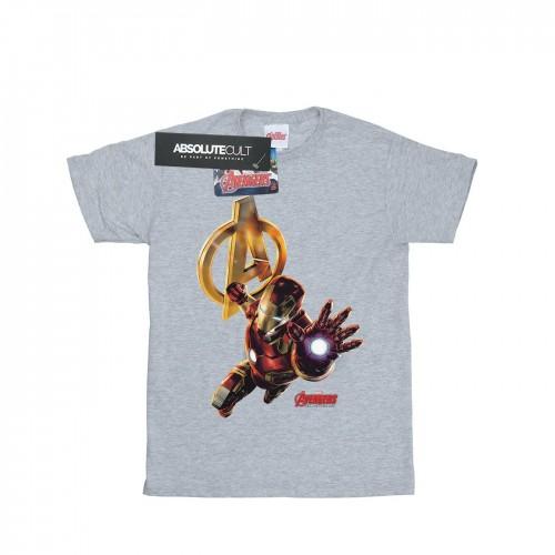 Marvel Iron Man Pose katoenen T-shirt voor meisjes