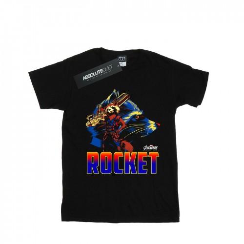 Marvel Girls Avengers Infinity War Rocket karakter katoenen T-shirt