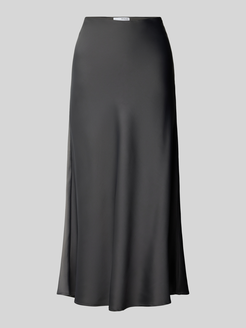 Selected Femme Midirok met ritssluiting opzij, model 'LENA'