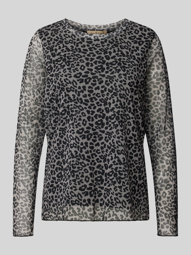 Smith and Soul Longsleeve met ronde hals