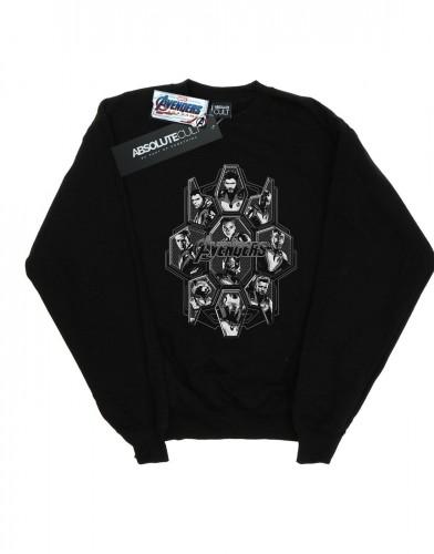 Marvel Heren Avengers Endgame Hero Shapes katoenen sweatshirt