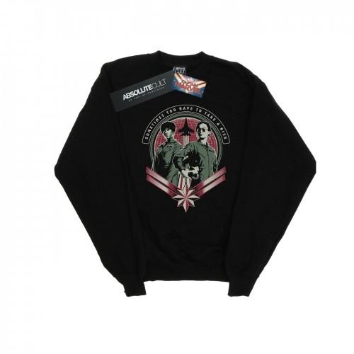 Marvel Captain  Take A Risk-sweatshirt voor heren