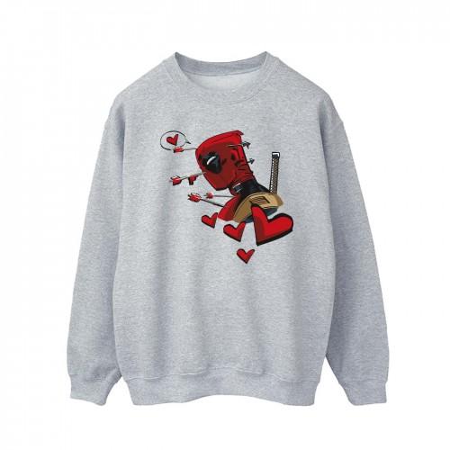 Marvel Deadpool Love Arrow-sweatshirt voor heren