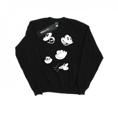 Disney Heren Mickey Mouse Gezichten Sweatshirt