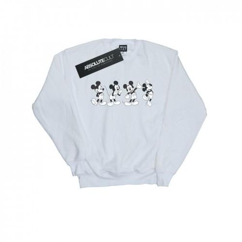 Disney Heren Mickey Mouse Vier Emoties Sweatshirt