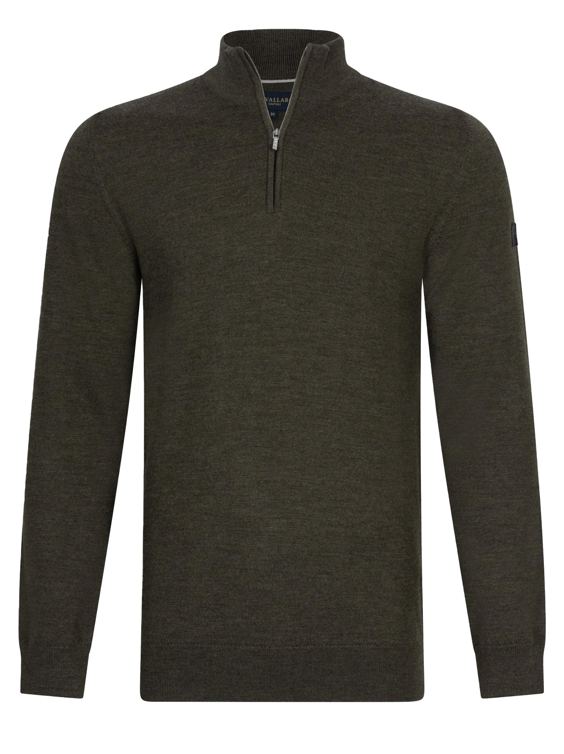 Cavallaro Merino halfzip trui