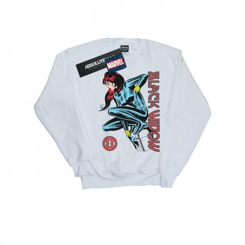 Marvel Black Widow In Action-sweatshirt voor heren