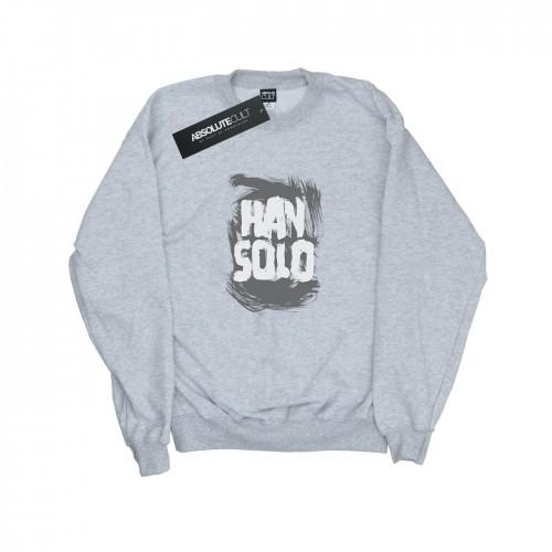 Star Wars Heren Han Solo tekstsweatshirt