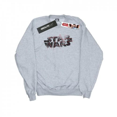 Star Wars Mens The Last Jedi Spray Logo Sweatshirt