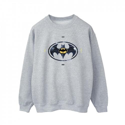 DC Comics heren sweatshirt met het Flash Batman metalen logo