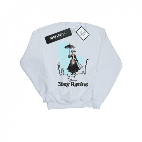 Disney Mary Poppins Rooftop Landing Color-sweatshirt voor heren