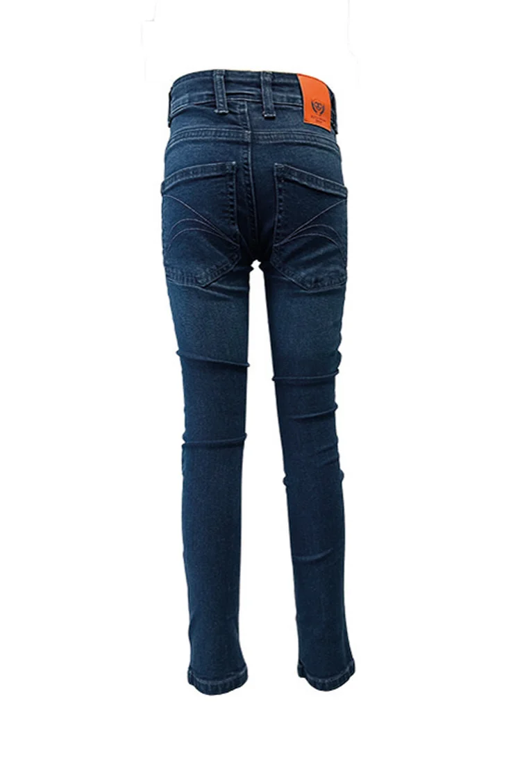 Dutch Dream Denim Jongens jeans rangi hyper stretch skinny fit dark blue