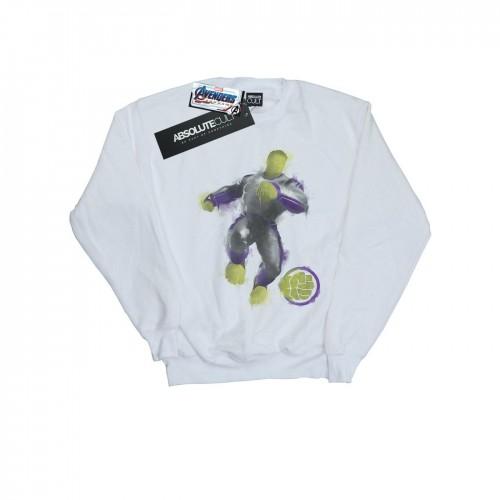 Marvel Heren Avengers Endgame Painted Hulk Sweatshirt