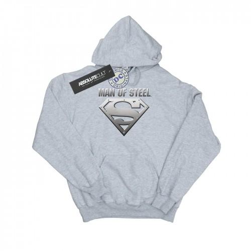 DC Comics Heren Superman Man Of Steel Shield-hoodie