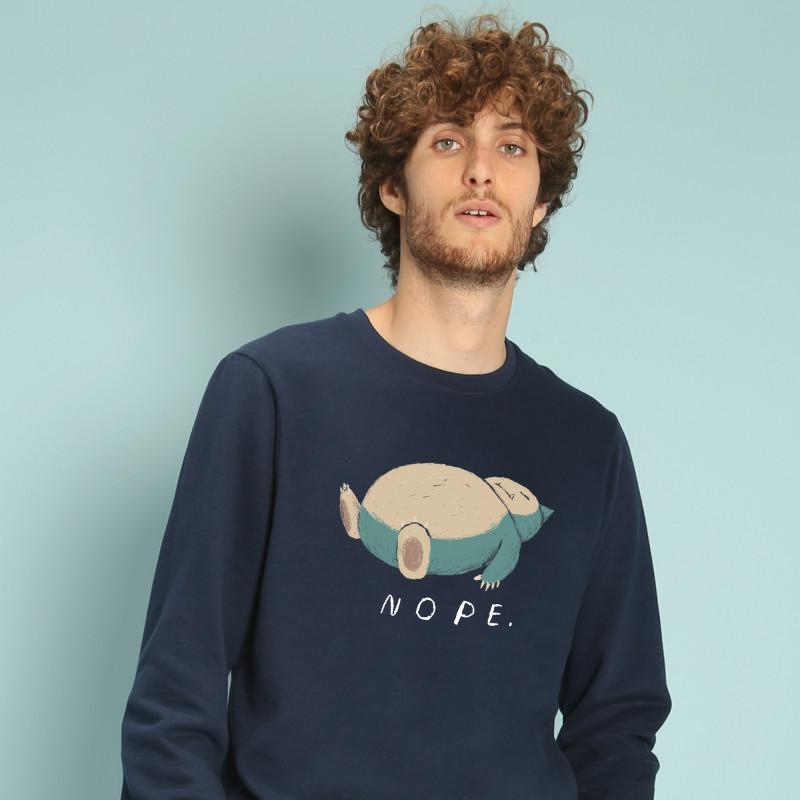 Le Roi du Tshirt Sweat Homme - NOPE