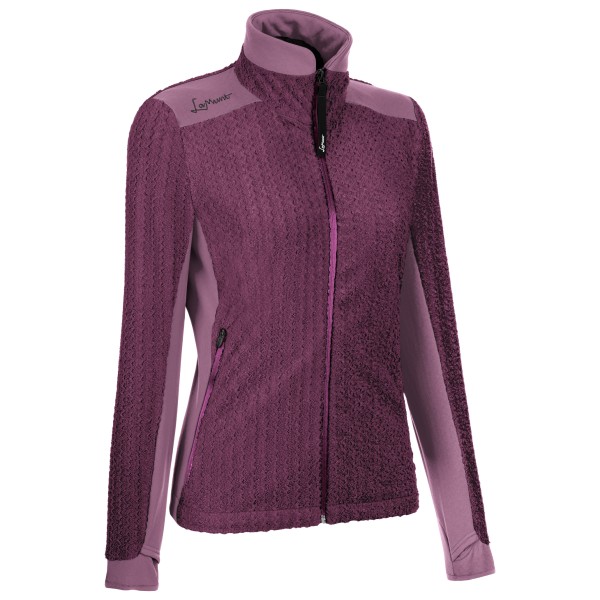 LaMunt  Women's Jenny Warm Full Zip Fleece - Fleecevest, purper