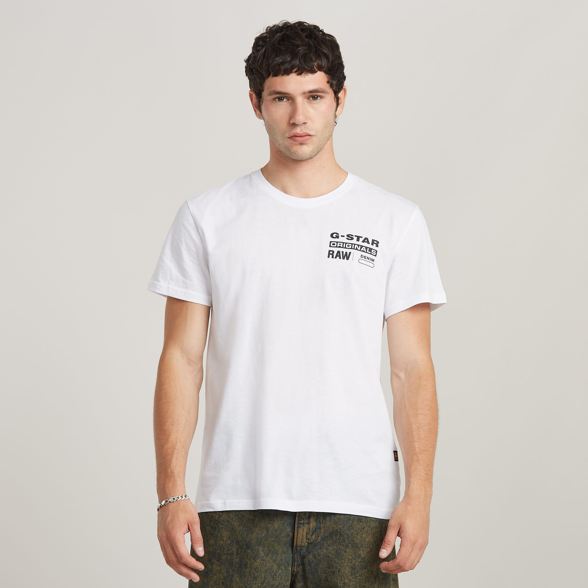 G-Star RAW Originals T-Shirt - Wit - Heren