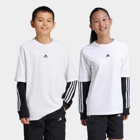 Adidas Sportswear Shirt met lange mouwen J JAM 2IN1 LS