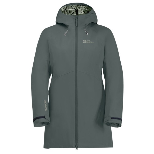 Jack Wolfskin  Women's Heidelstein Insulation Jacket - Lange jas, grijs