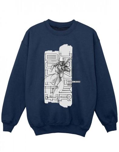 Star Wars Girls het boek van Boba Fett Fennec illustratie Sweatshirt