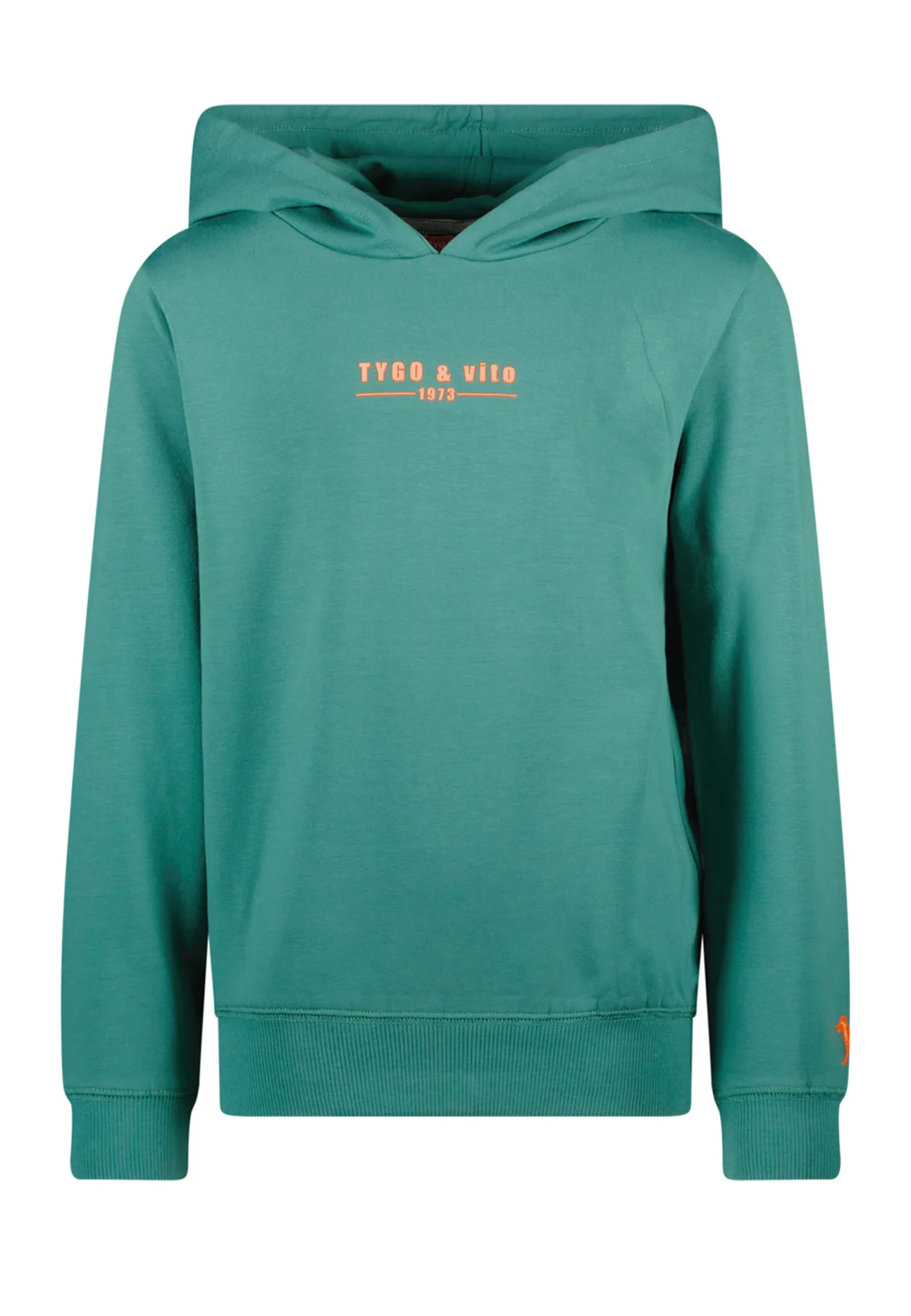 Tygo & Vito Jongens hoodie hugo sea green