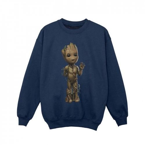 Marvel Girls I Am Groot Wave Pose Sweatshirt