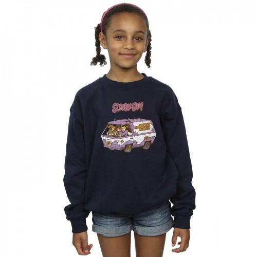 Scooby Doo Girls Mystery Machine Van Sweatshirt