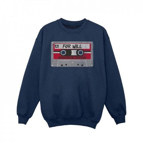 Pertemba FR - Apparel Netflix Girls Stranger Things-cassette voor Will-sweatshirt