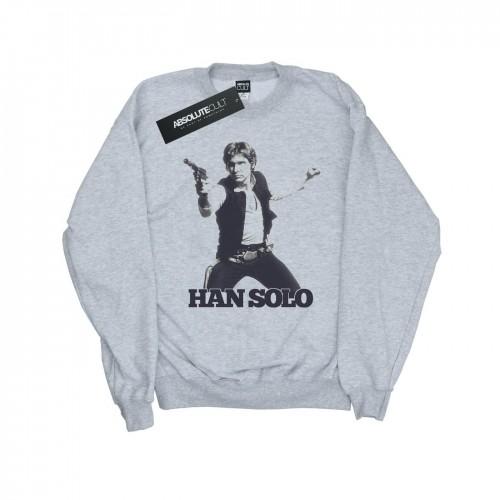 Star Wars meisjes Han Solo retro fotosweatshirt