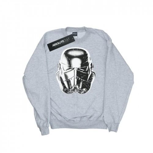 Star Wars Stormtrooper Warp Speed ​​Helm-sweatshirt voor meisjes