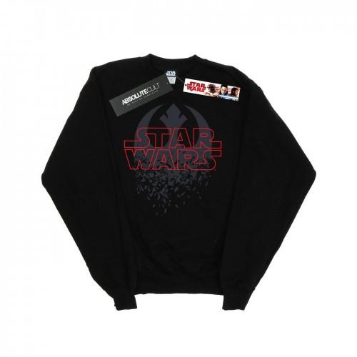 Star Wars Girls The Last Jedi Shattered Emblem-sweatshirt