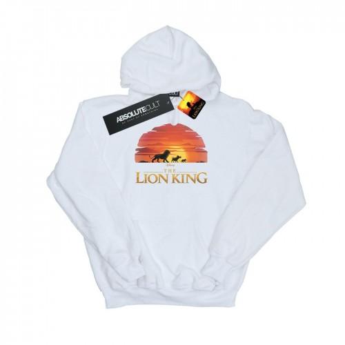 Disney Girls The Lion King Movie Sunset-logo hoodie