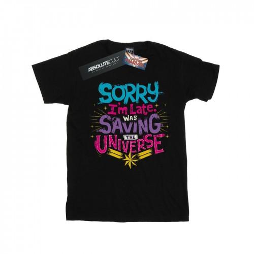 Marvel Boys Kapitein  Saving The Universe T-shirt