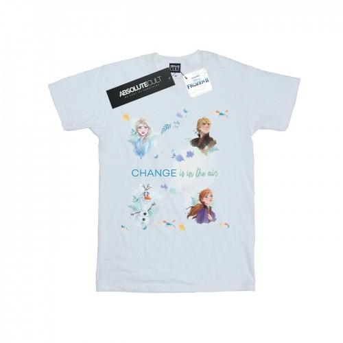 Disney Frozen 2 verandering zit in de lucht T-shirt voor jongens