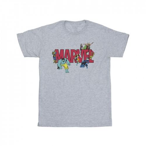 Marvel Boys stripfiguren T-shirt