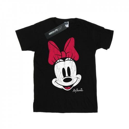 Disney Minnie Mouse Distressed Face T-shirt voor jongens