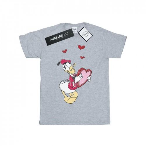 Disney jongens Donald Duck Love Heart T-shirt