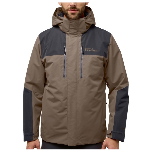 Jack Wolfskin  Jasper 3In1 Jacket - 3-in-1-jas, bruin