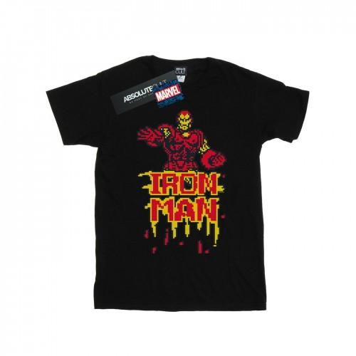 Marvel Iron Man gepixeleerd T-shirt voor jongens