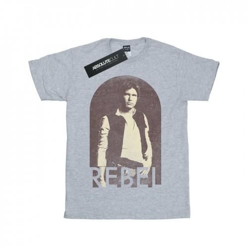 Star Wars jongens Han Solo Rebel T-shirt