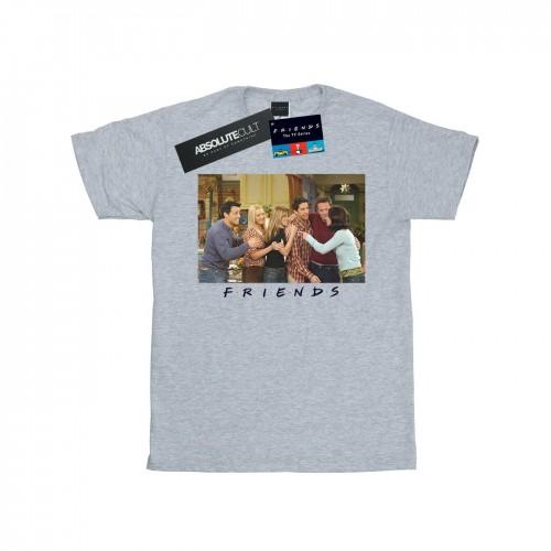 Friends Vrienden jongens groepsfoto appartement T-shirt