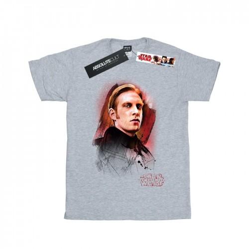 Star Wars Boys The Last Jedi General Hux geborsteld T-shirt