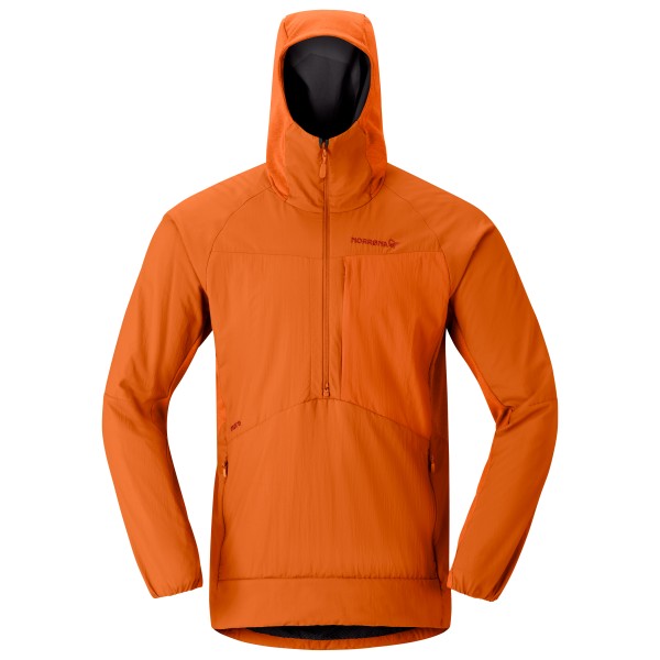 Norrøna  Møre Octa Zip Hood - Fleecevest, oranje