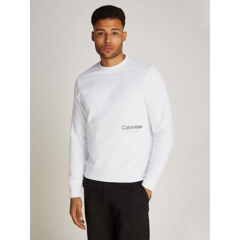 Calvin Klein Sweatshirt OFF PLACEMENT LOGO SWEATSHIRT