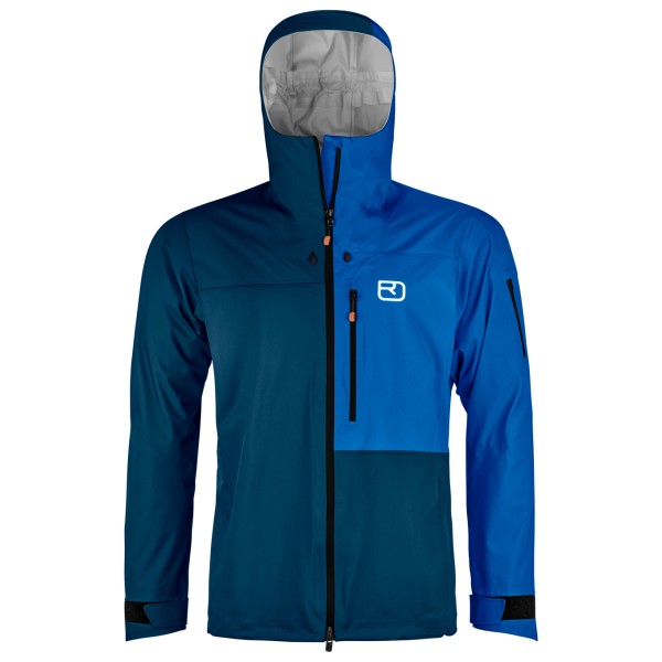 Ortovox  3L Ortler Jacket - Regenjas, blauw