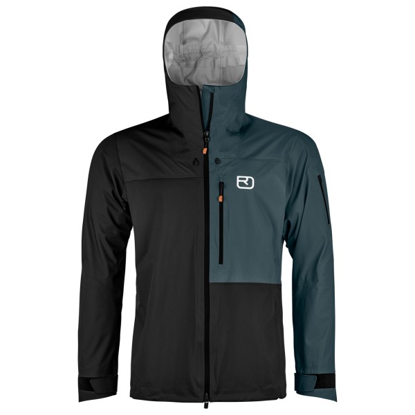 Ortovox  3L Ortler Jacket - Regenjas, zwart