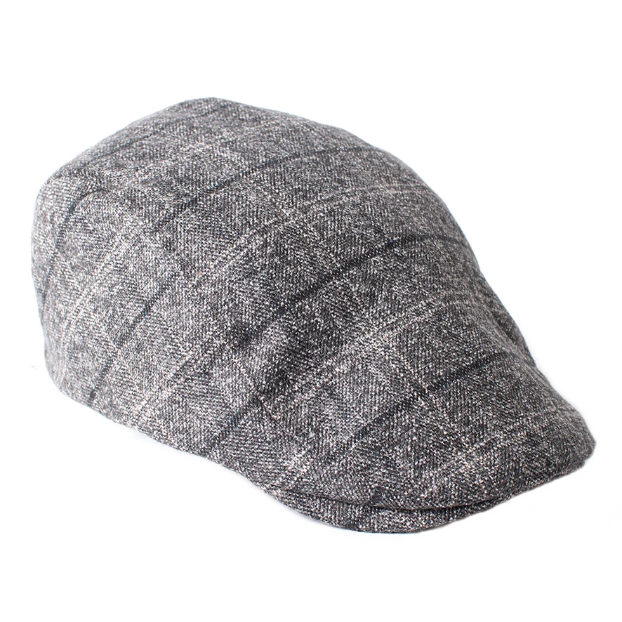 Tresanti Dolan | flatcap met gemêleerd ruitmotief |