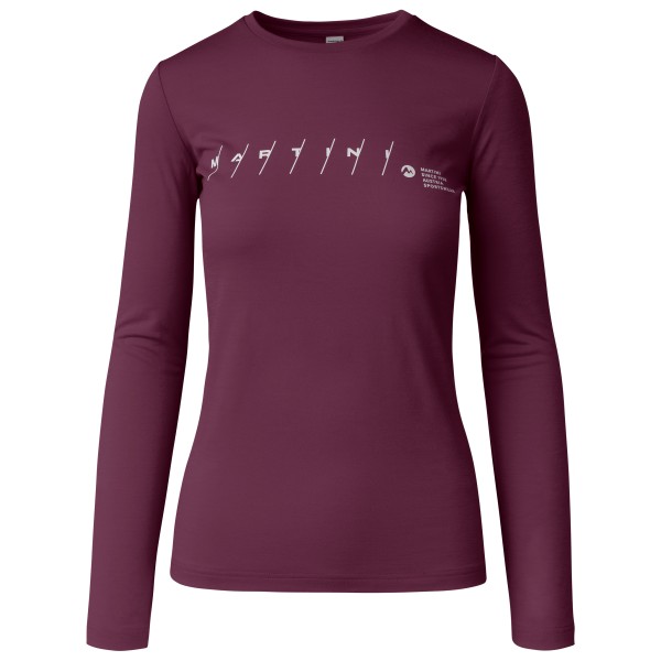 Martini  Women's Argon Shirt - Merinoshirt, purper