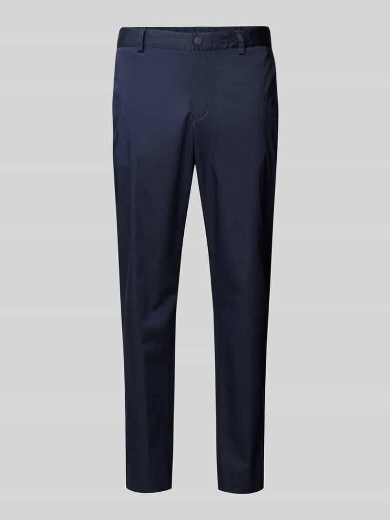 Boss Regular fit pantalon in effen design, model 'Perin'